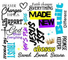 Load image into Gallery viewer, Christian Affirmation Tumbler