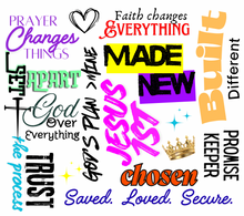 Load image into Gallery viewer, Christian Affirmation Tumbler