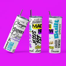 Load image into Gallery viewer, Christian Affirmation Tumbler