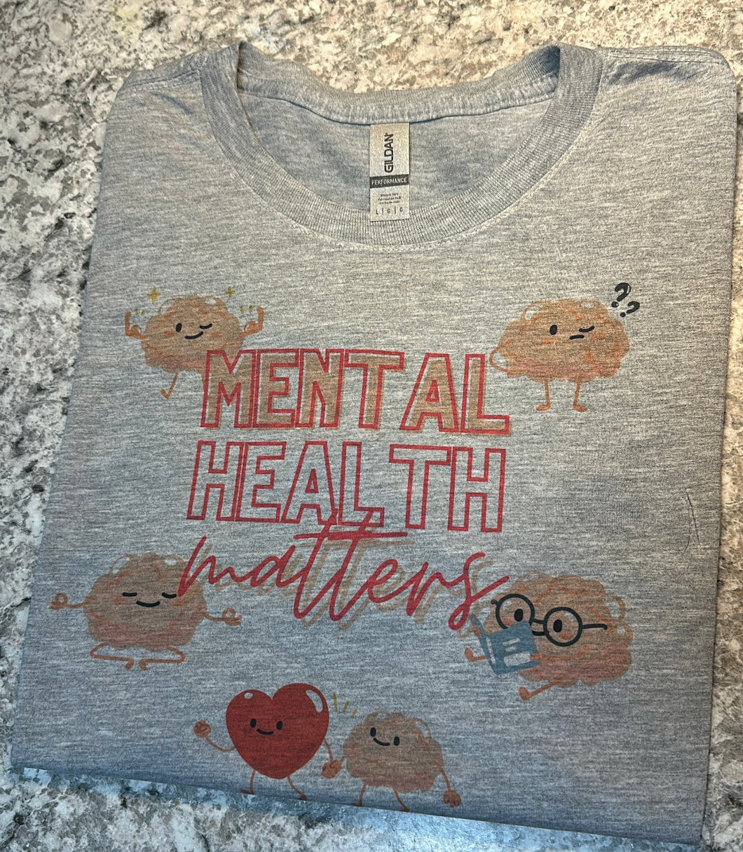 Mental Health Matters adult tshirt unisex