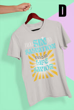 Load image into Gallery viewer, From Sin to Salvation Jesus is my Life Savior UNISEX adult
