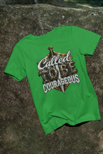 Load image into Gallery viewer, Called to Be Courageous Christian Faith T-Shirt
