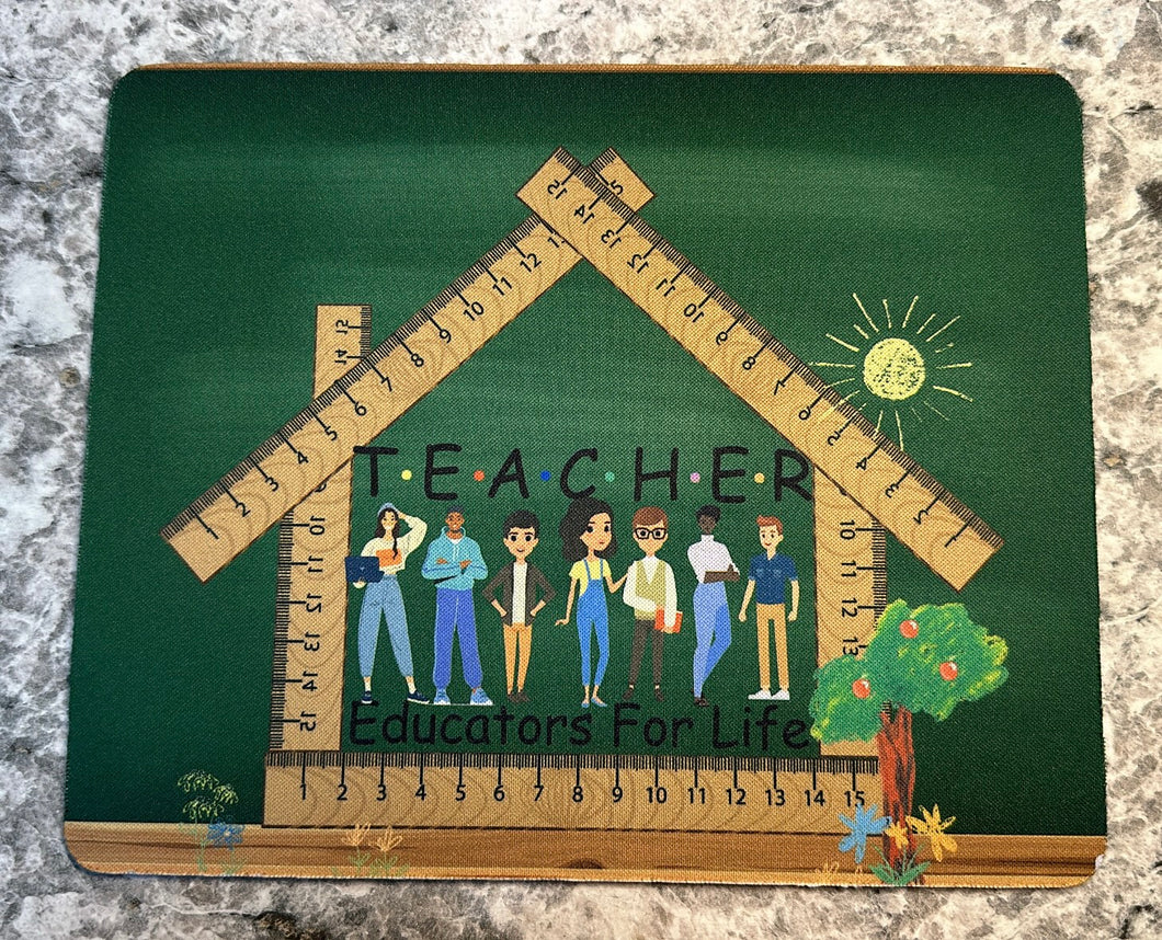 T.4.L.  TEACHER Educators for life MOUSEPAD