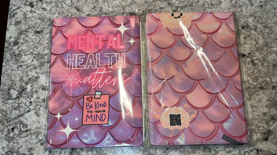 Mental Health Matters Mermaid Notebook