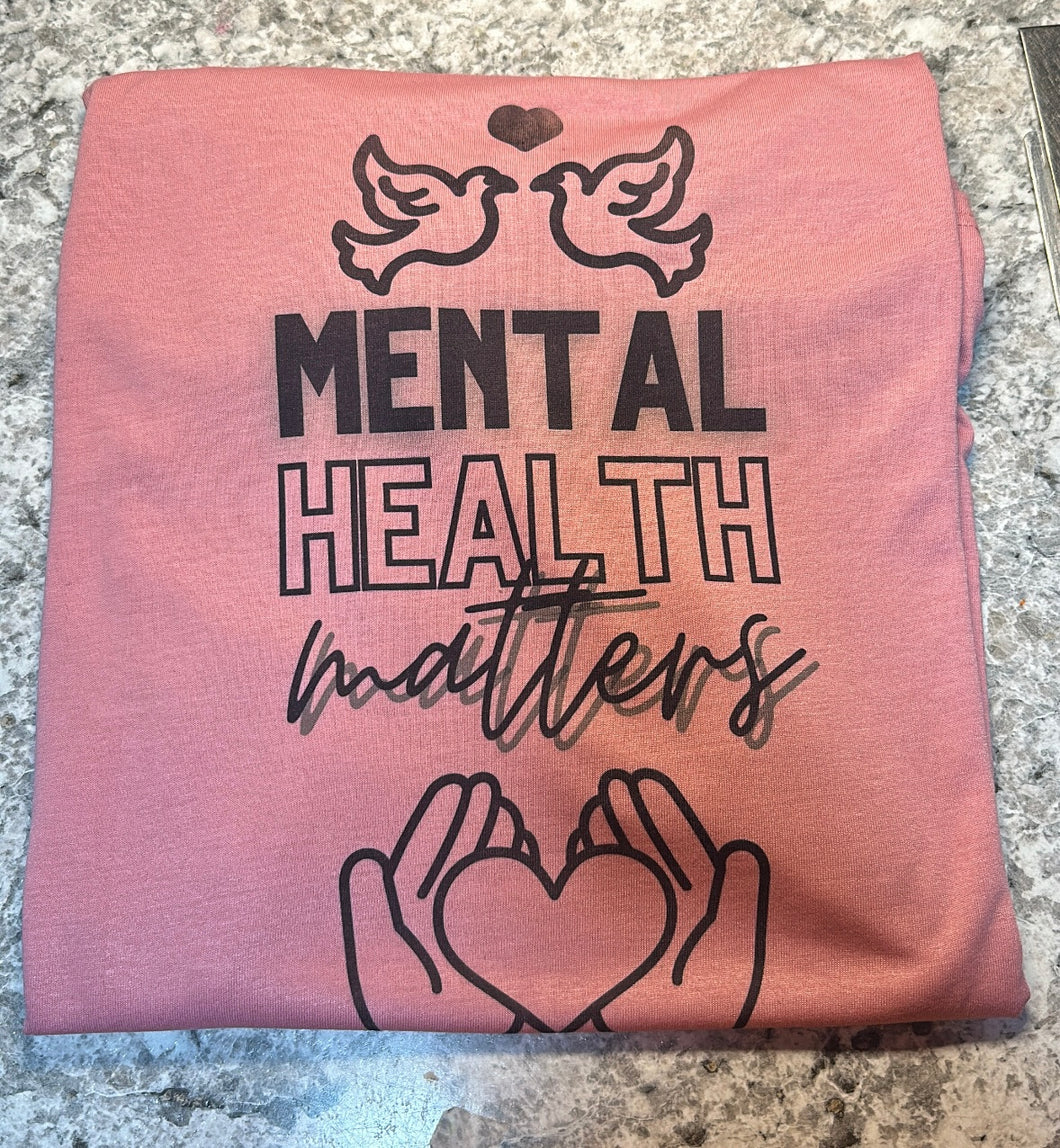 Mental Health Matters adult tshirt unisex