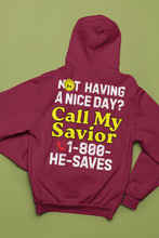Load image into Gallery viewer, CALL MY SAVIOR HOODIE UNISEX adult
