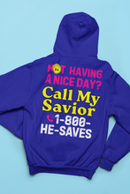 Load image into Gallery viewer, CALL MY SAVIOR HOODIE UNISEX adult

