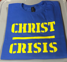 Load image into Gallery viewer, Christ over your Crisis ADULT Unisex short sleeve
