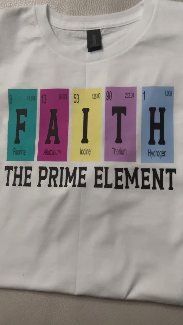 FAITH The Prime Element ADULT Unisex short sleeve