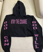 Load image into Gallery viewer, Stay the Course Hoodie w/pocket
