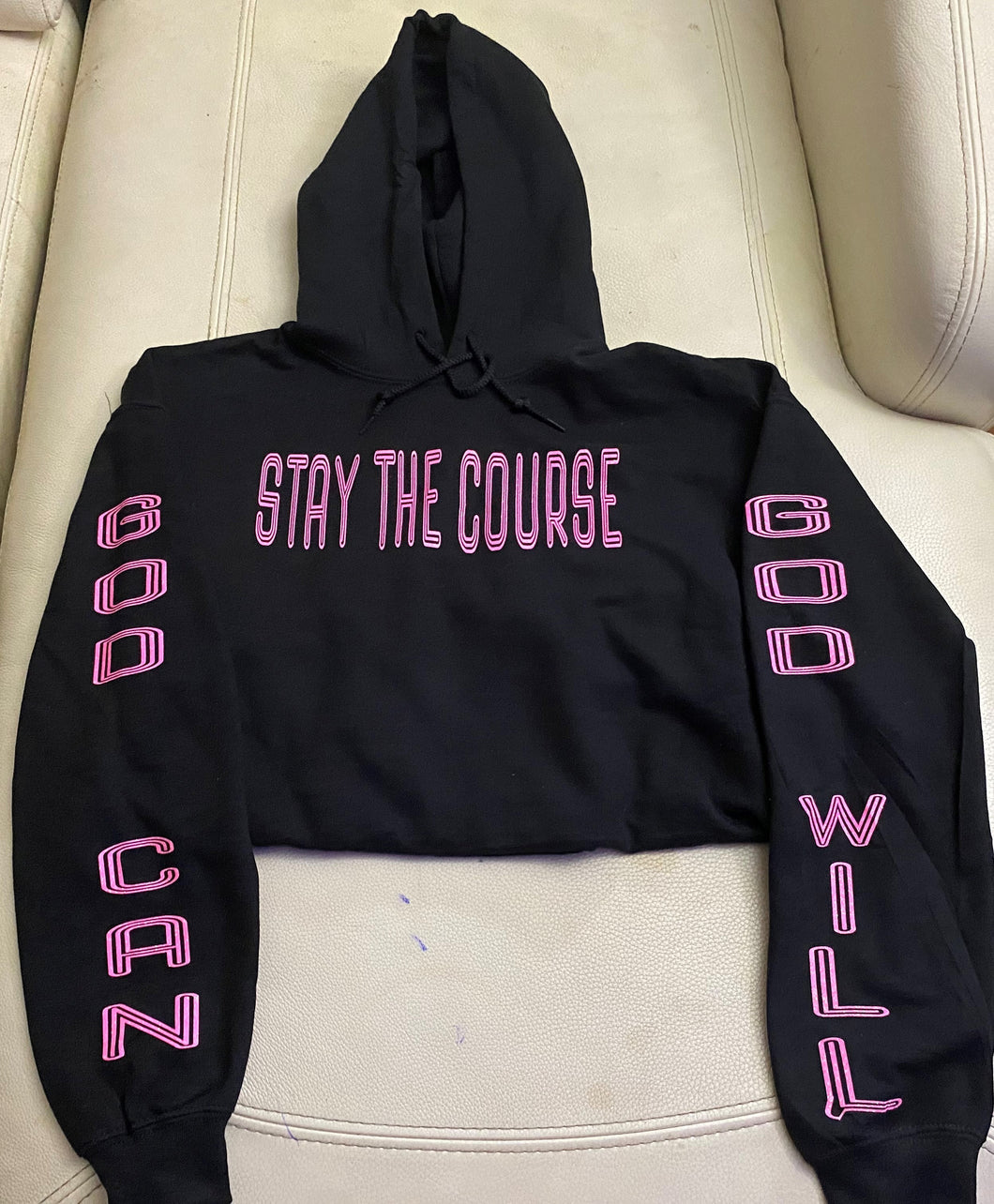 Stay the Course Hoodie w/pocket