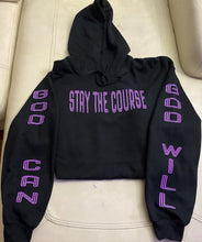 Load image into Gallery viewer, Stay the Course Hoodie w/pocket
