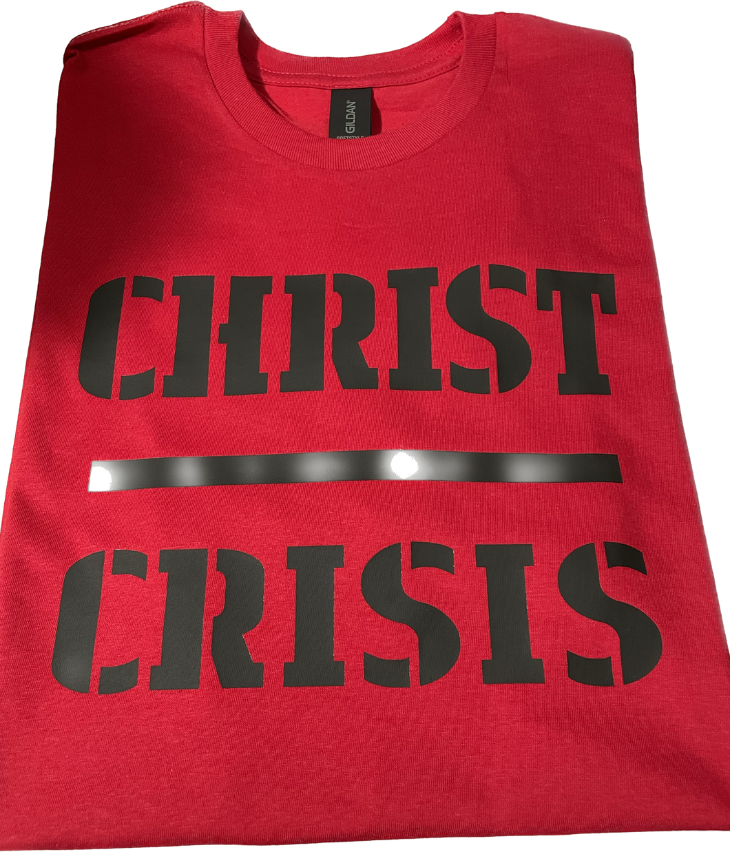 Christ over your Crisis ADULT Unisex short sleeve